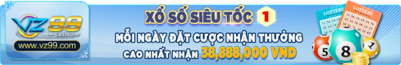 vz99live KM Xổ số siêu tốc 1