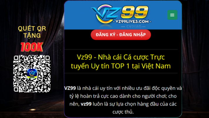 VZ99 - HD đăng ký tài khoản trên điện thoại, máy tính