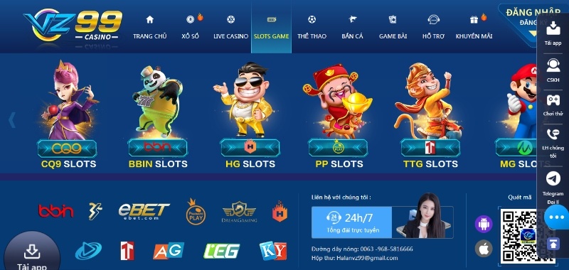 Giới thiệu VZ99 game thỏa sức đam mê cá cược